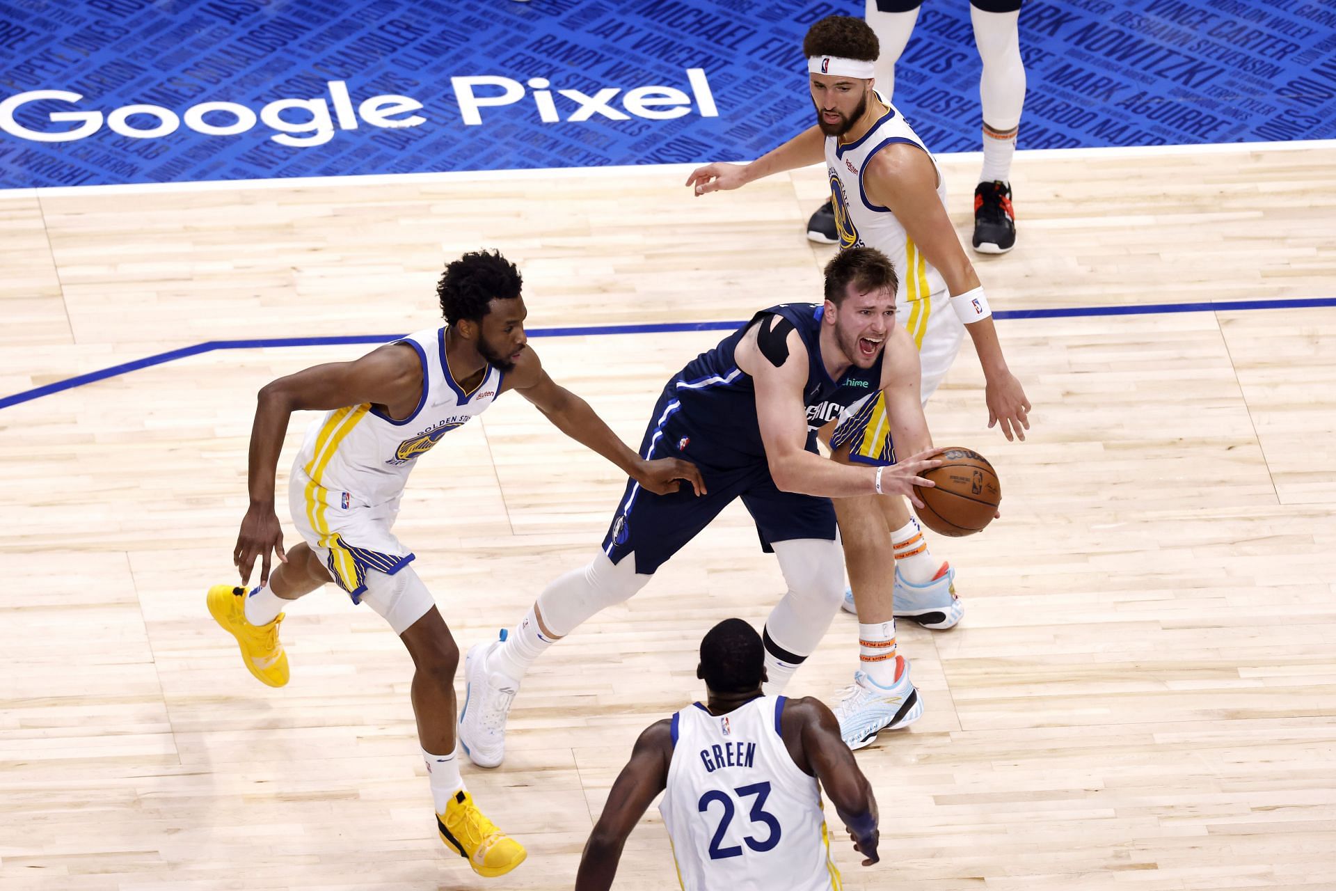 Golden State Warriors v Dallas Mavericks - Game Three