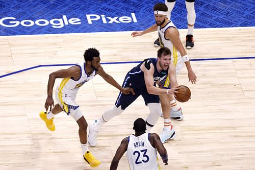 Golden State Warriors v Dallas Mavericks - Game Three