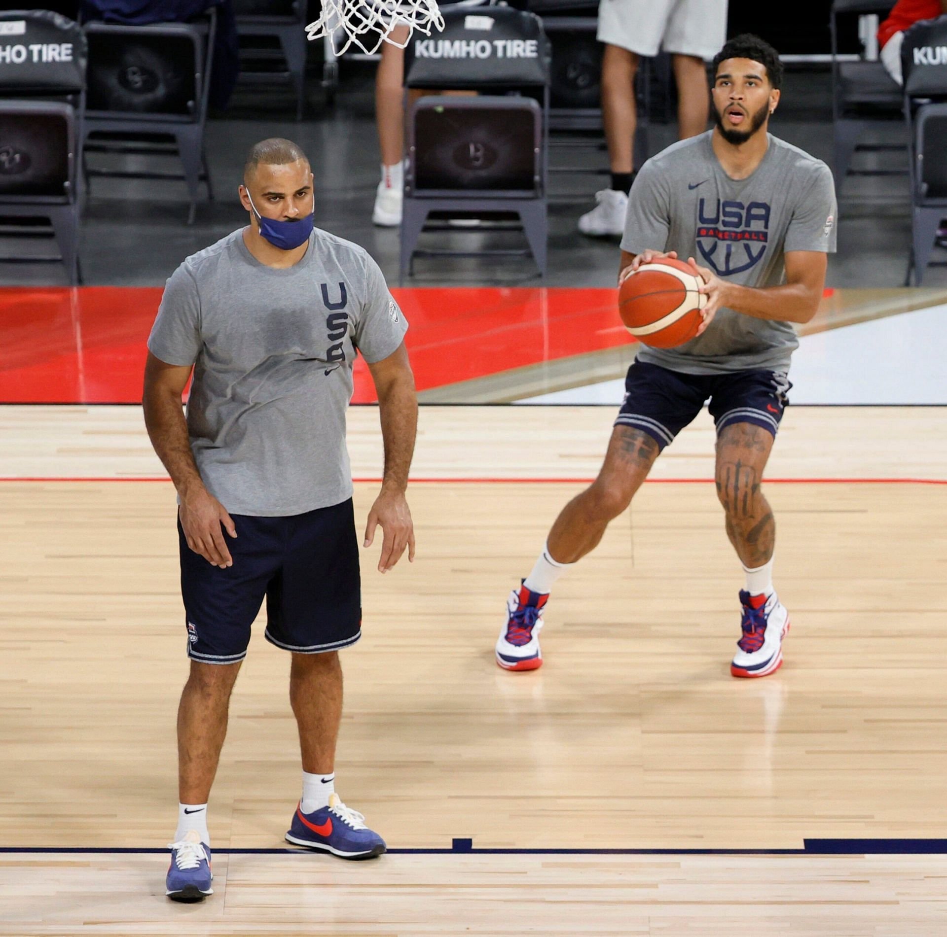 Boston&#039;s first-time head coach and best player laid the foundation of their relationship while working together for USA Men&#039;s Basketball. [Photo: Boston.com]