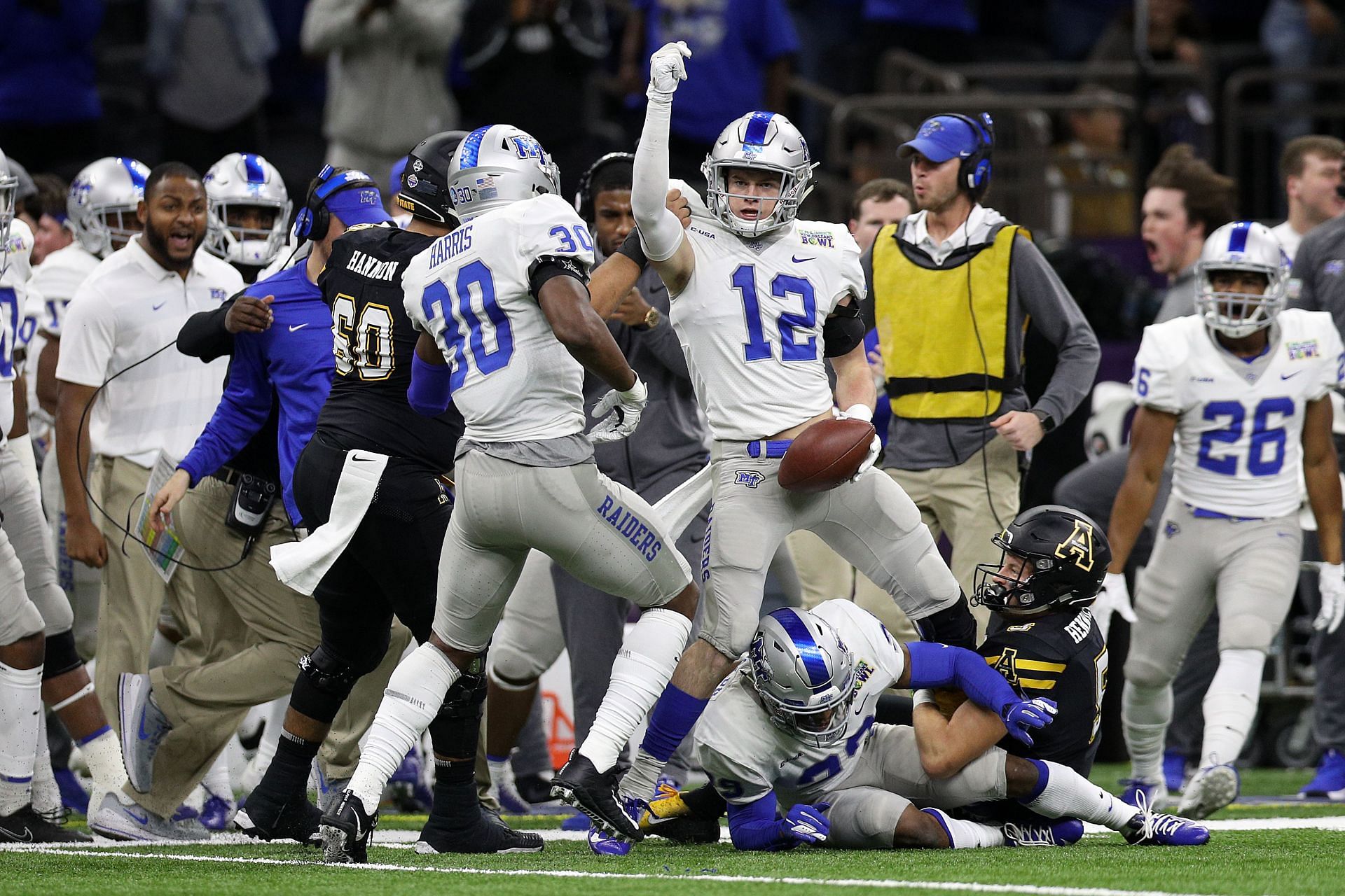 Middle Tennessee State safety Reed Blankenship