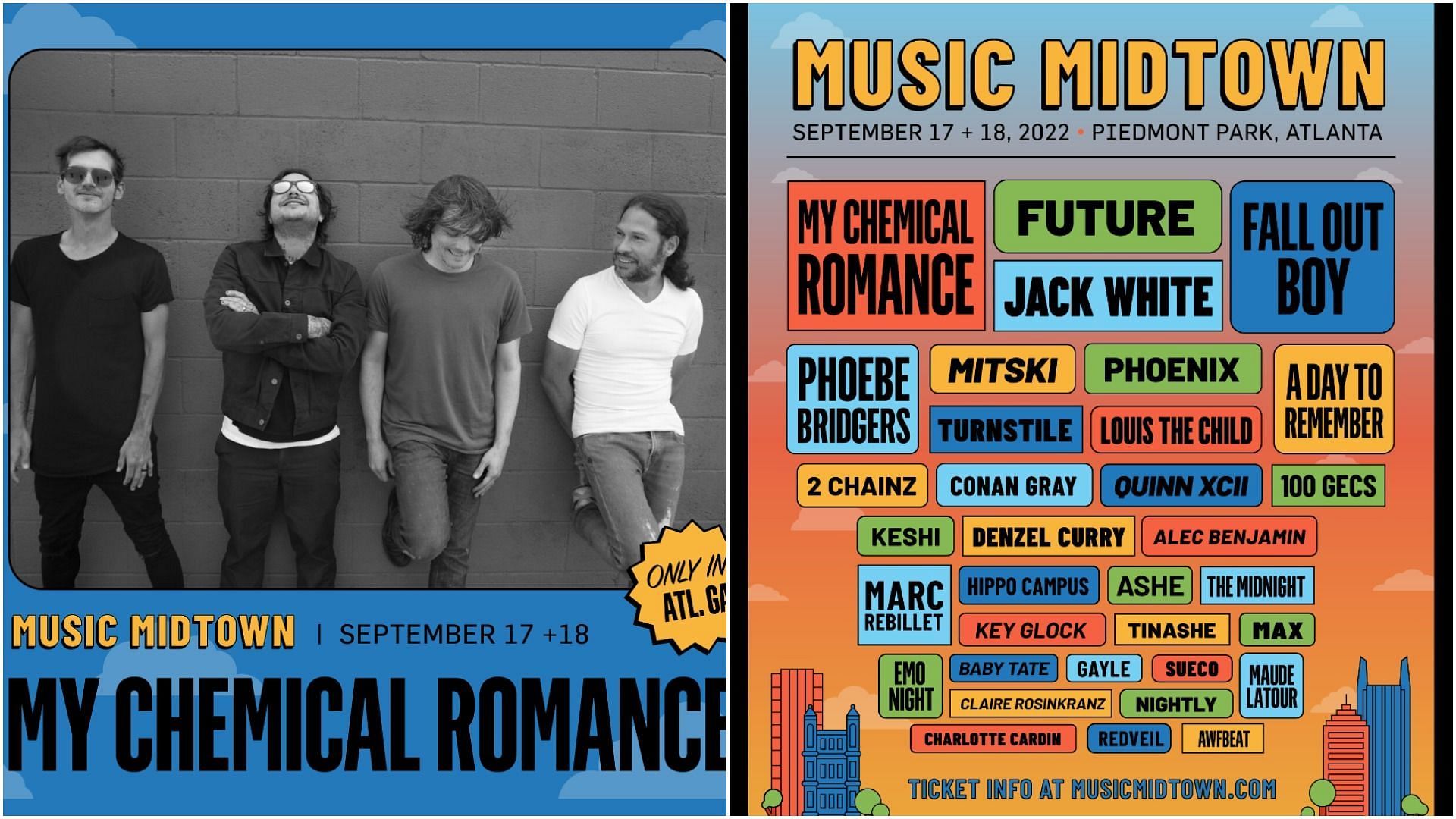 Music Midtown Festival 2022 Lineup, tickets, where to buy, dates and more