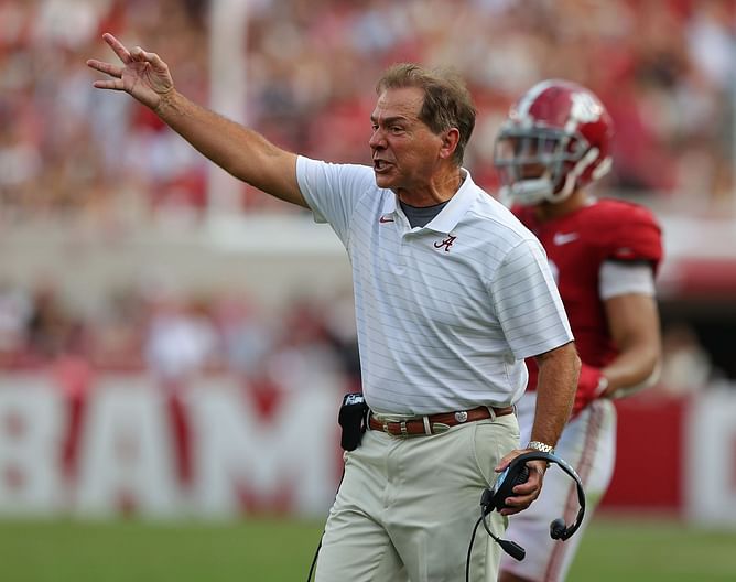 "This is not professional sports" - Alabama coach Nick Saban hits out at NIL for monetizing college football