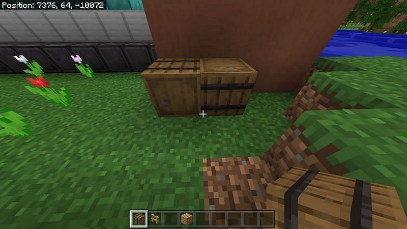 Barrels can hold 27 inventory spaces
