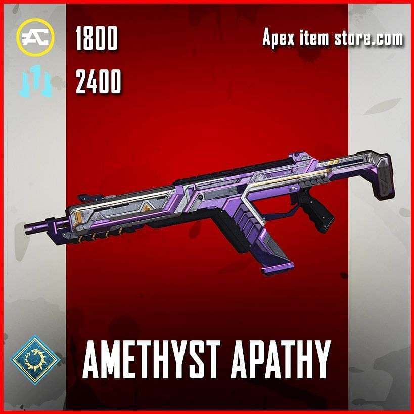 This purple skin can really pack a punch in Apex Legends (Image via apexitemstore.com)