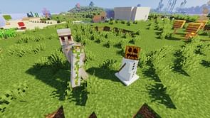 How big can golems get in Minecraft?