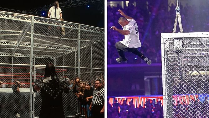4 times a WWE Superstar fell from the top of Hell in a Cell