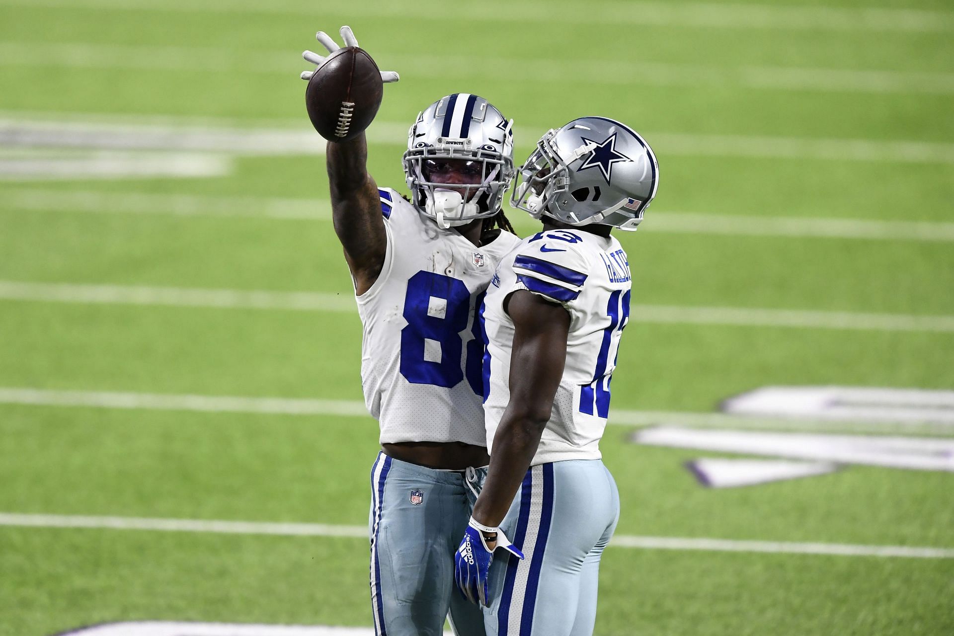 Dallas Cowboys wide receivers CeeDee Lamb and Michael Gallup