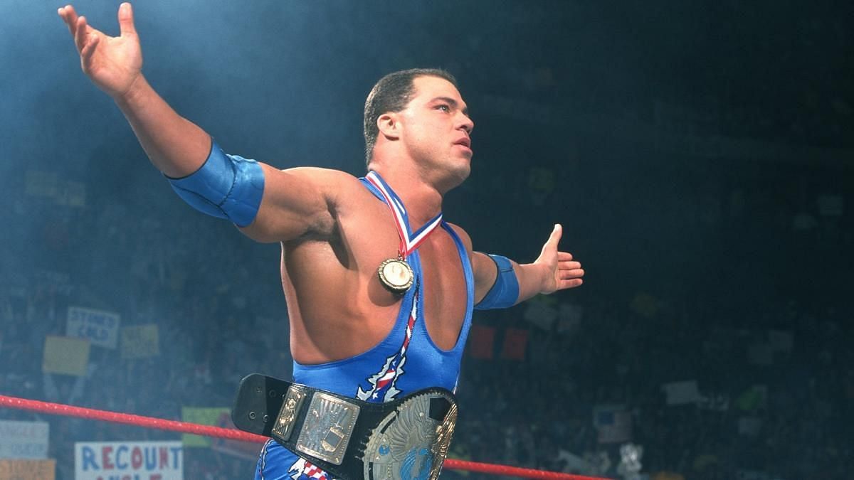 Kurt Angle is a five-time WWE Champion