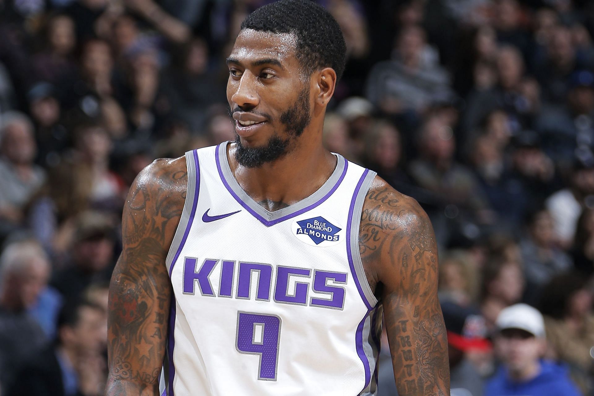 Iman Shumpert was with the Sacramento Kings when the Golden State Warriors annihilated the Cleveland Cavaliers in the 2018 NBA Finals. [Photo: Bleacher Report]