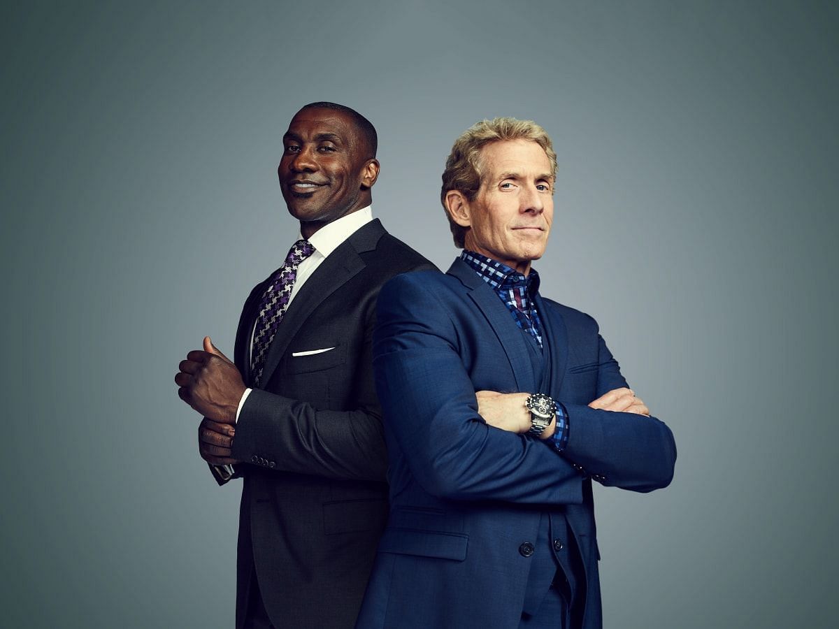 Co-hosts of Undisputed Shannon Sharpe and Skip Bayless. Source: Fox
