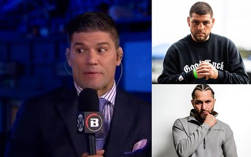 Josh Thomson (left), Nick Diaz (top), and Jorge Masvidal (bottom) [Image Courtesy: @therealpunk, @natediaz209 and @gamebreedfighter on Instagram]