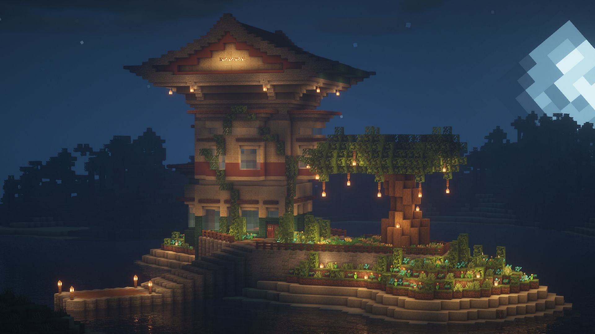 Minecraft Pagoda : r/Minecraft