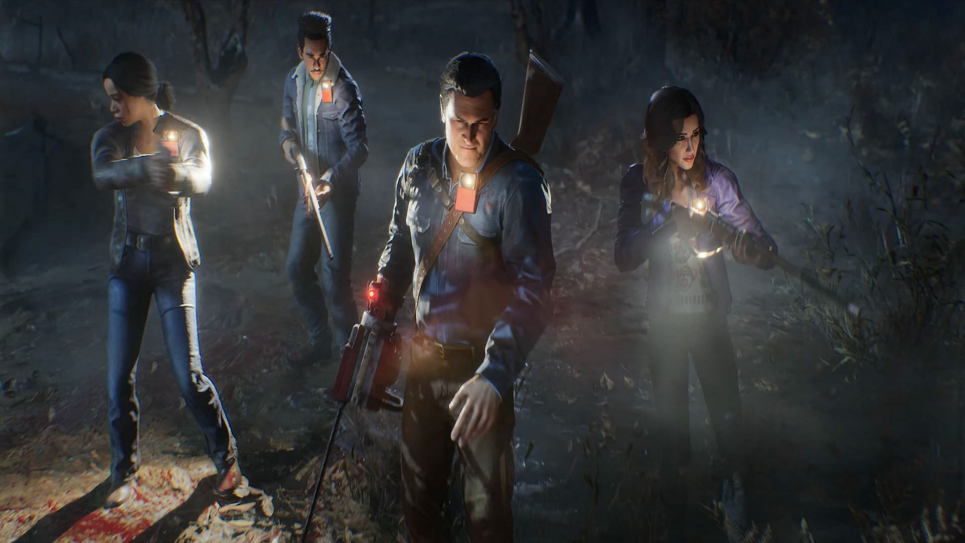 Players of Evil Dead: The Game can choose between multiple Survivor types to complement their playstyle (Image via Saber Interactive)