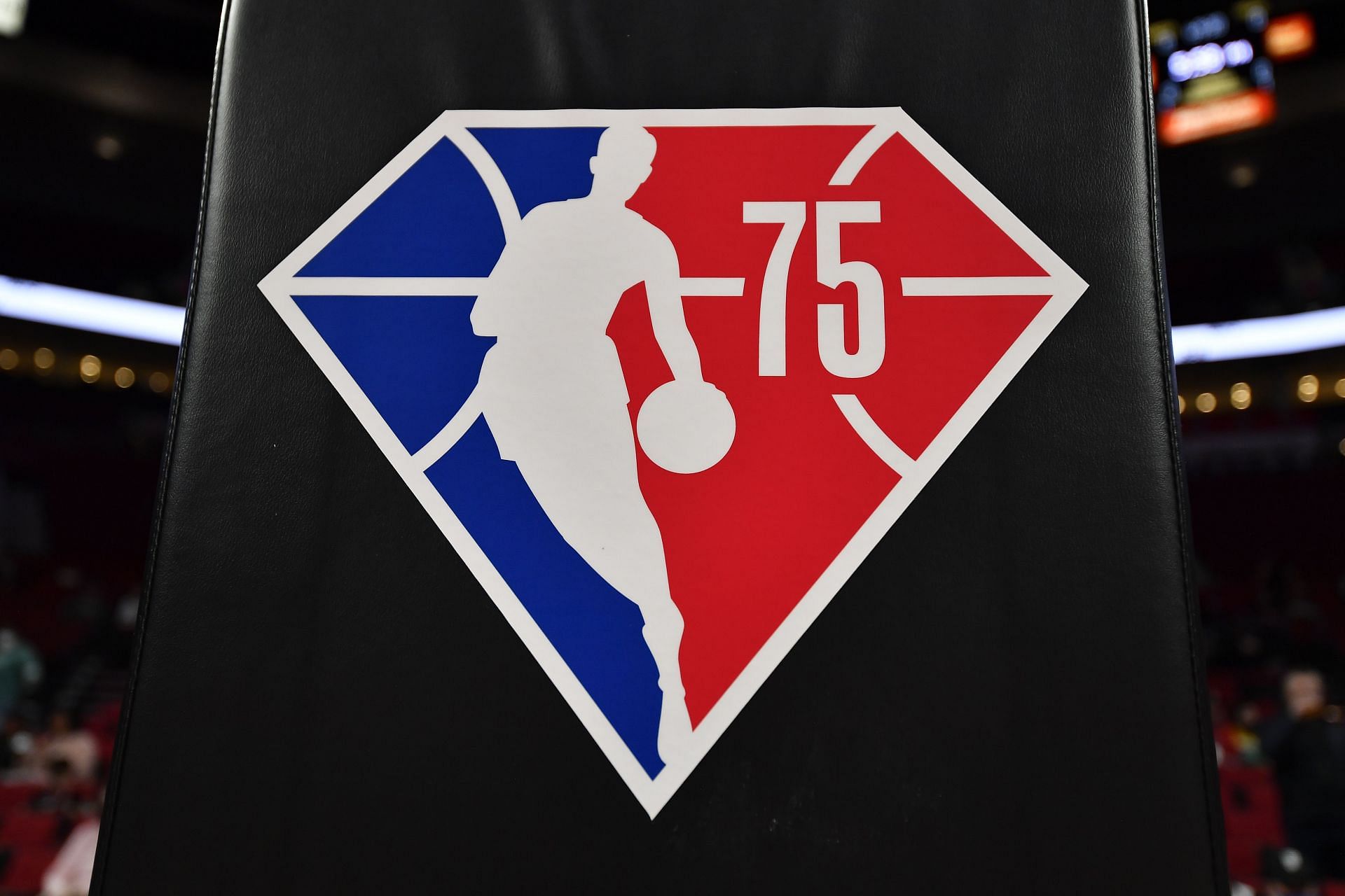 75th Annivesary Logo of the NBA