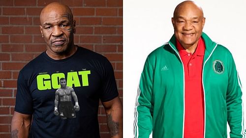 Mike Tyson (left) and George Foreman (right) [Image Credits: @miketyson and @biggeorgeforeman via Instagram]