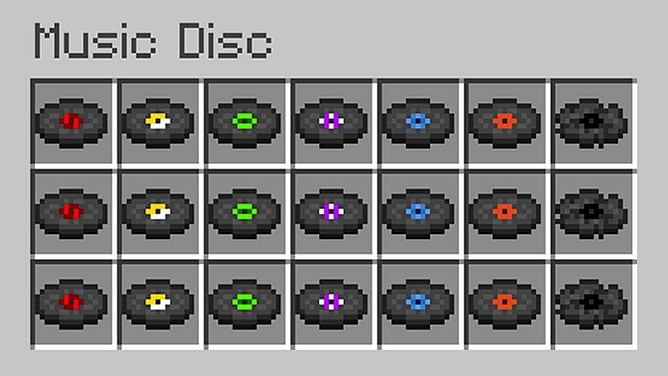 How to collect music discs in Minecraft