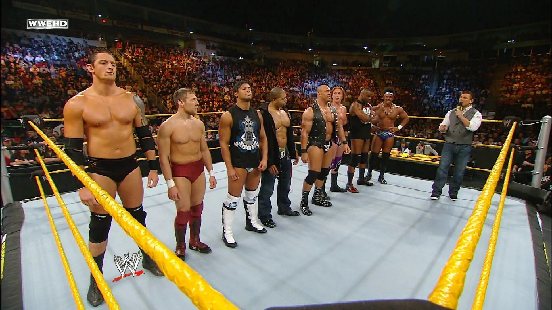 All eight of the NXT rookies in season one