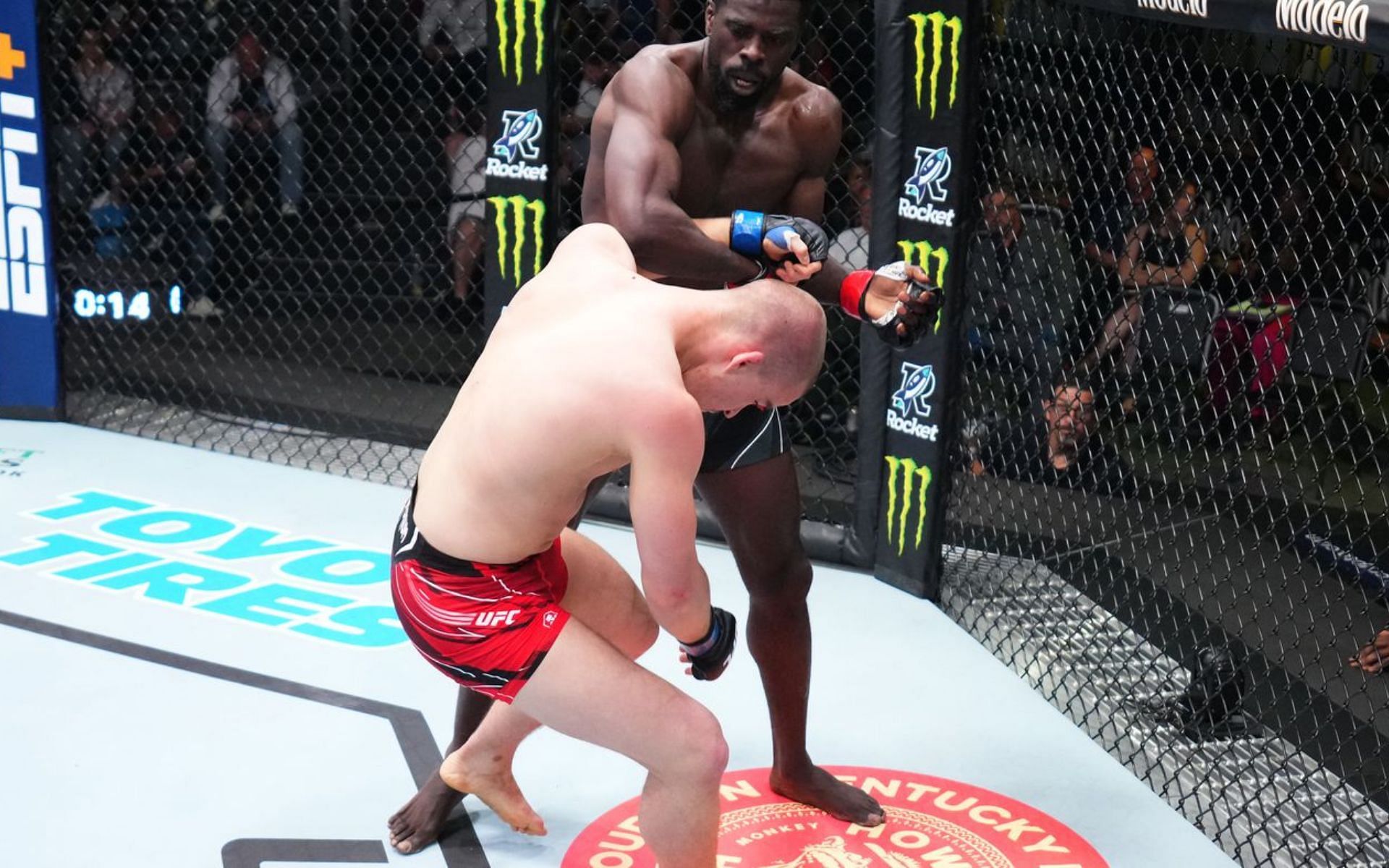 Chidi Njokuani was once again responsible for the most explosive moment of the night
