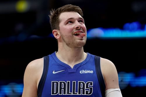 Luka Doncic of the Dallas Mavericks