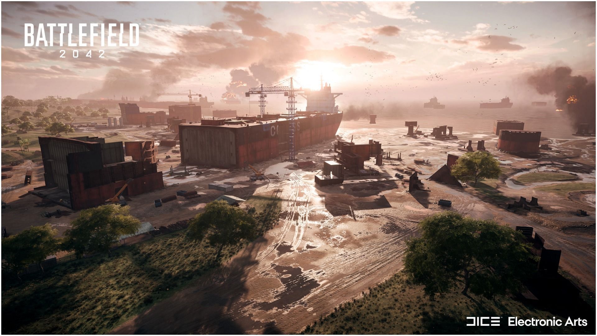 Battlefield 2042 lacks in many areas, such as maps (Image via DICE)