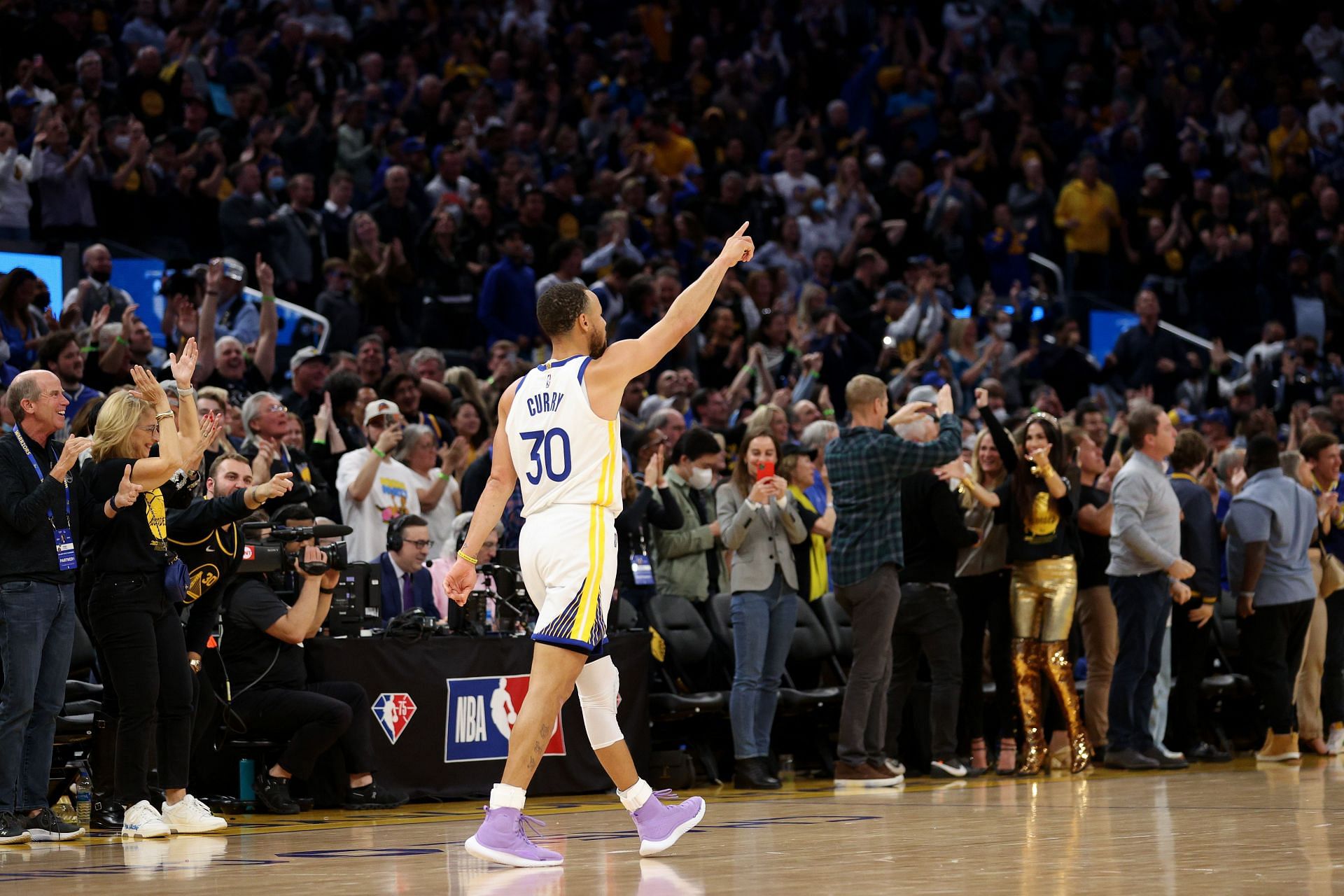 Steph Curry is the greatest shooter of all time, but his performance at the free-throw line and a clutch block from Draymond Green won the game for the Warriors last night.