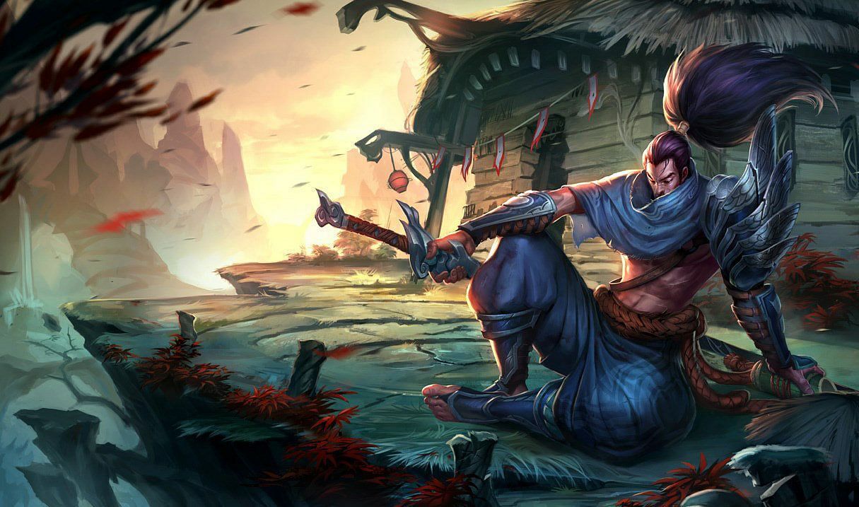 Yasuo can dash into Jhin and cut him down very easily (Image via League of Legends)