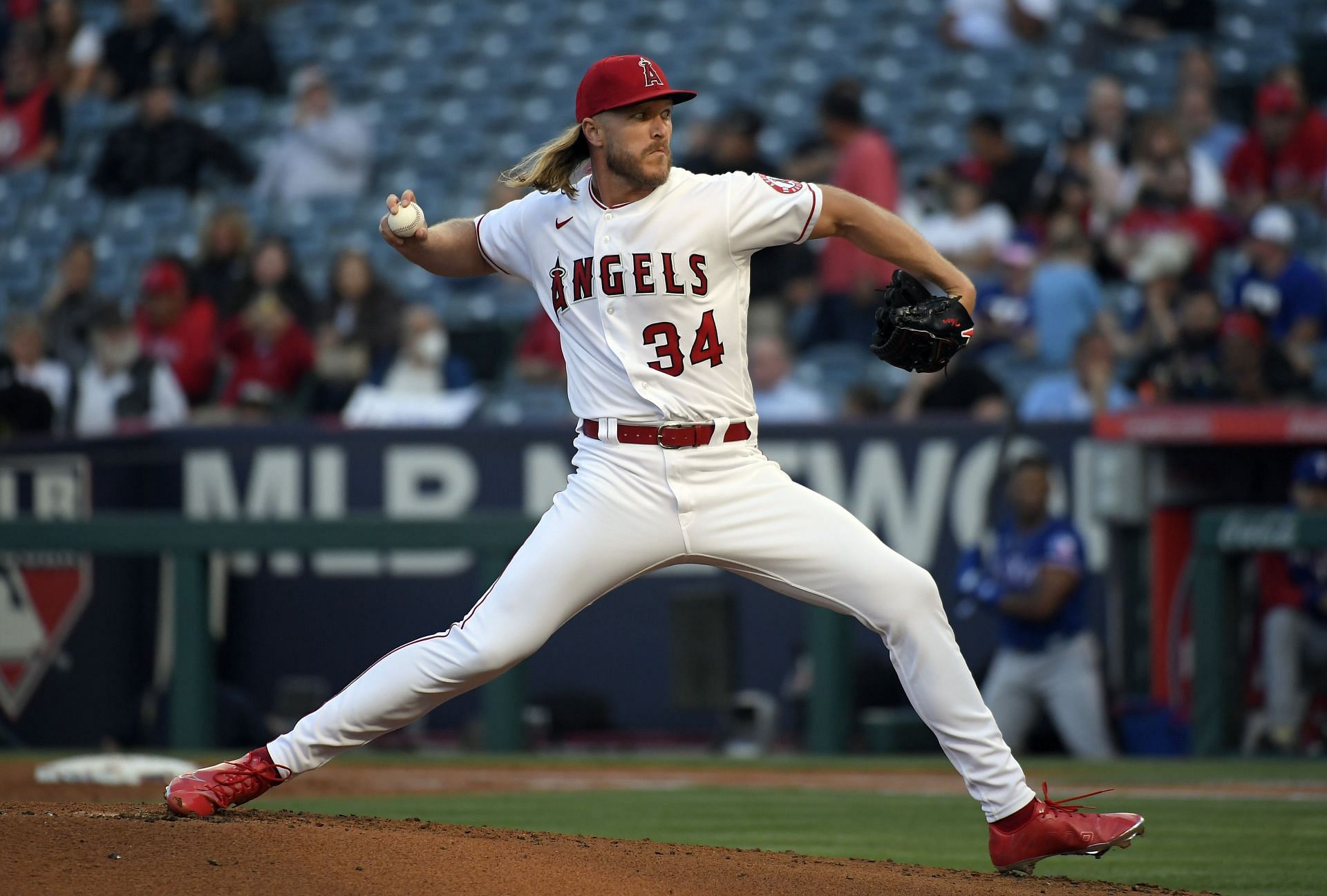 Texas Rangers v Los Angeles Angels