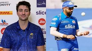 "Good experience sharing dressing room with Rohit Sharma, hopefully it can continue" - Tim David during IPL 2022