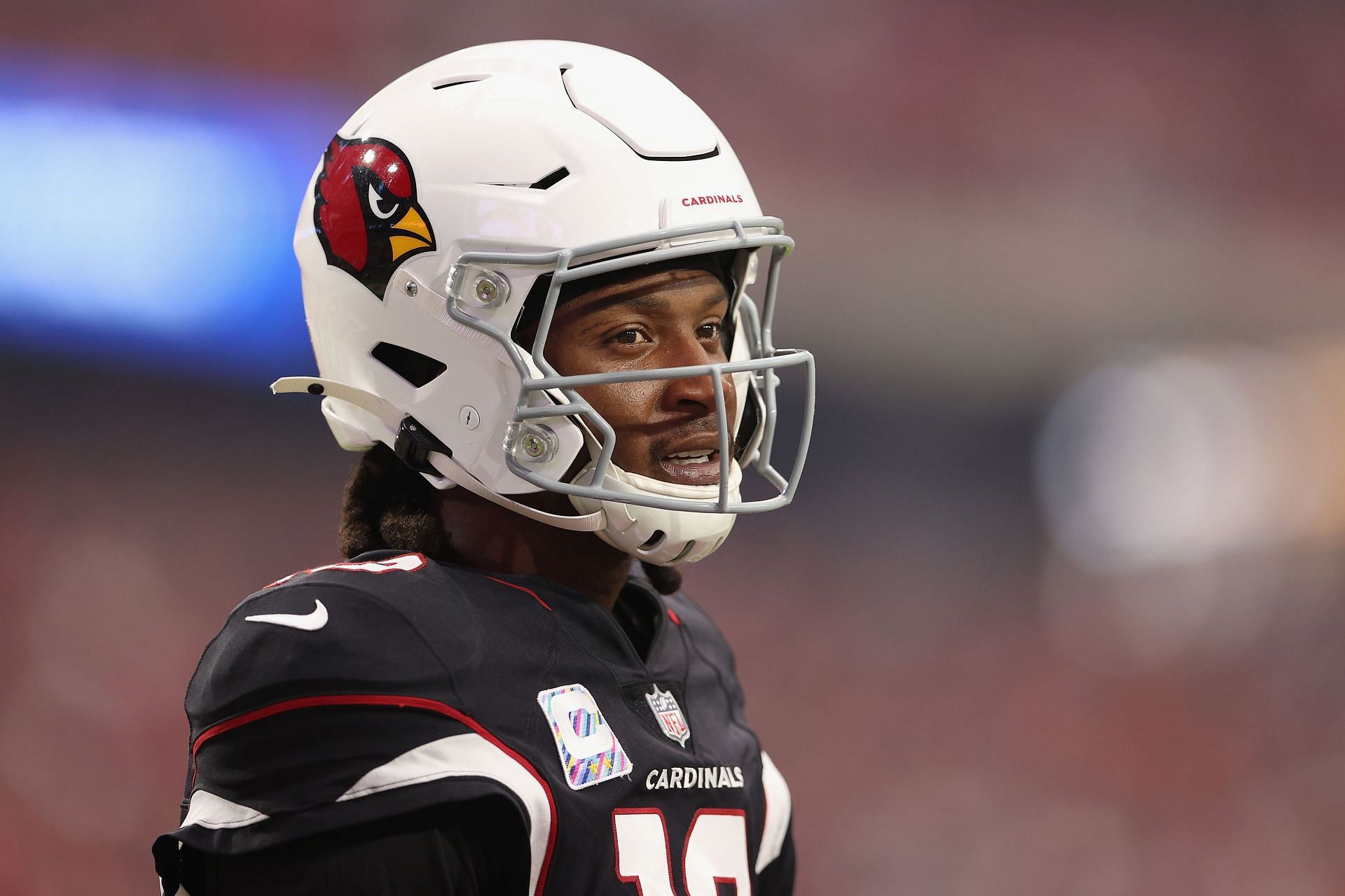 Arizona Cardinals WR DeAndre Hopkins, who was suspended by the NFL for violating&#039;s performance-enhancing policy