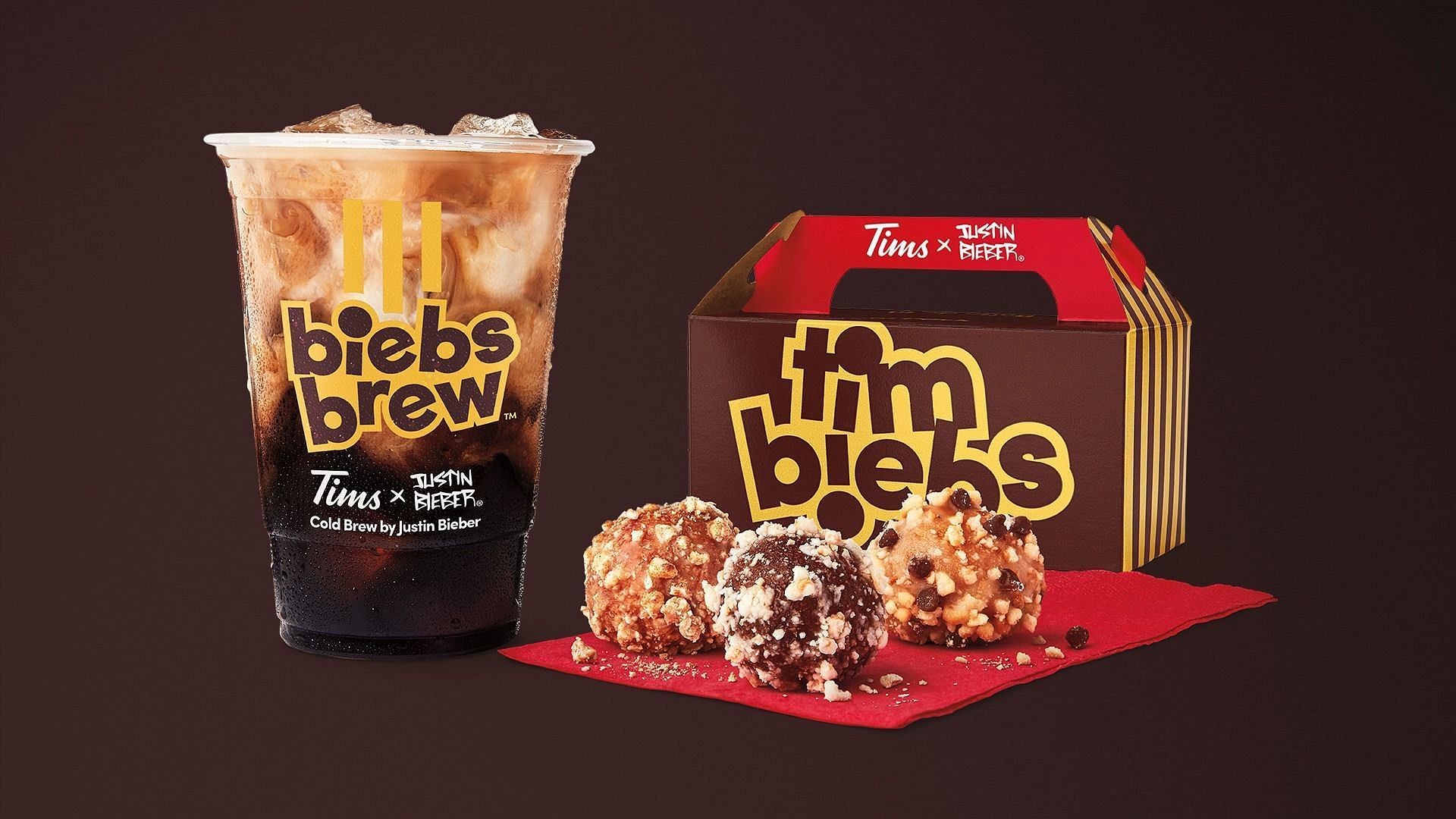 Beibs Brew returns with the three Timbeibs Timbits flavors on June 6 (Image via Tim Hortons)