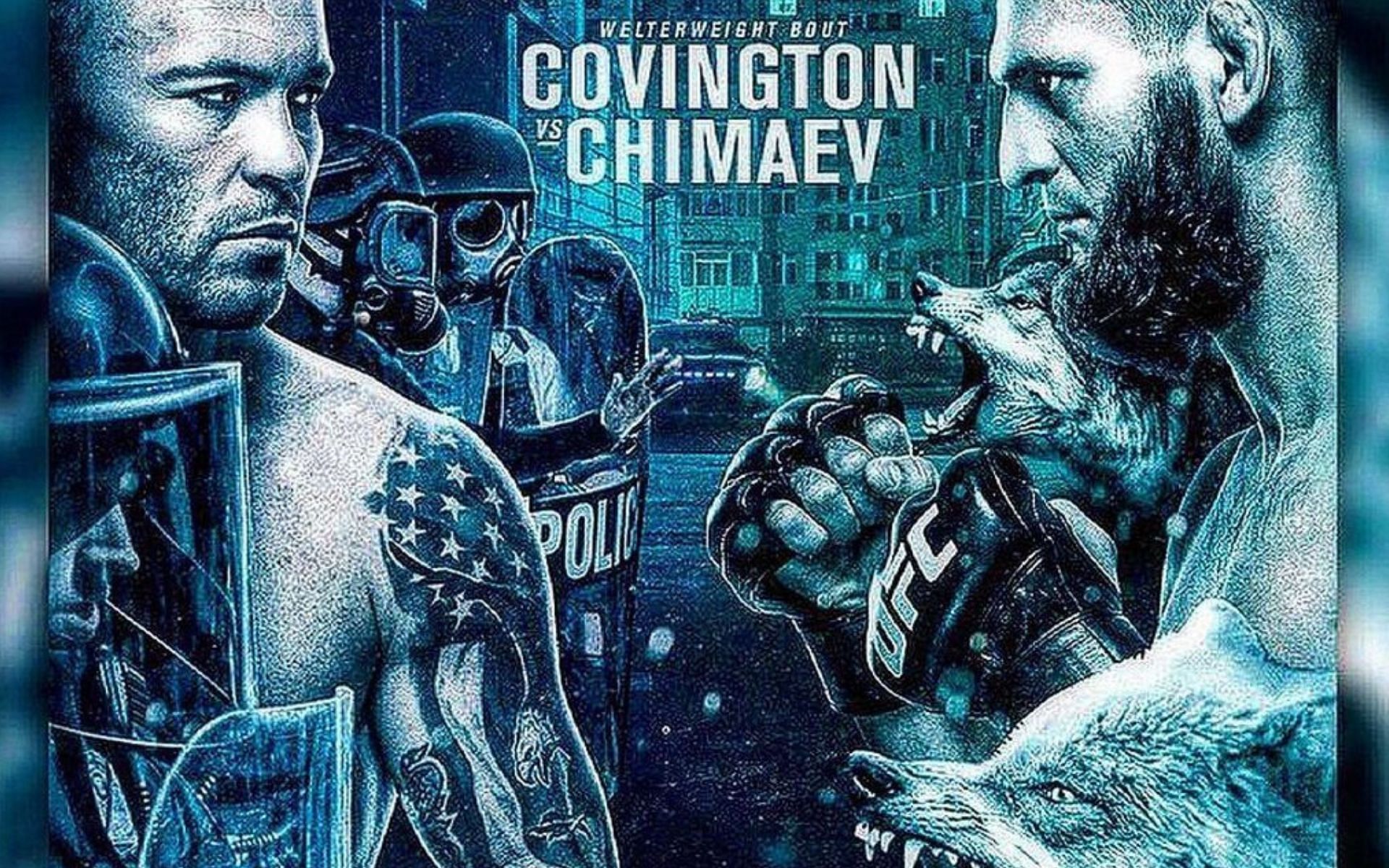 Will Khamzat Chimaev meet Colby Covington next? (image from @khamzat_chimaev via Instagram)