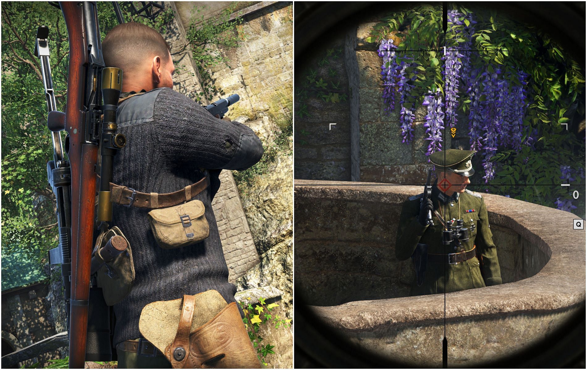 Line up your snipers for a shot in Sniper Elite 5 (Images via Rebellion Developments)