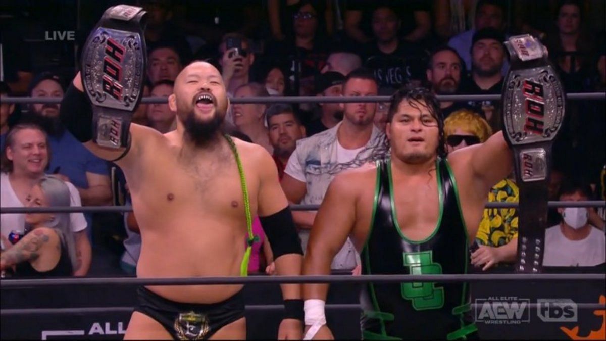 Great-O-Khan and Jeff Cobb invaded Dynamite