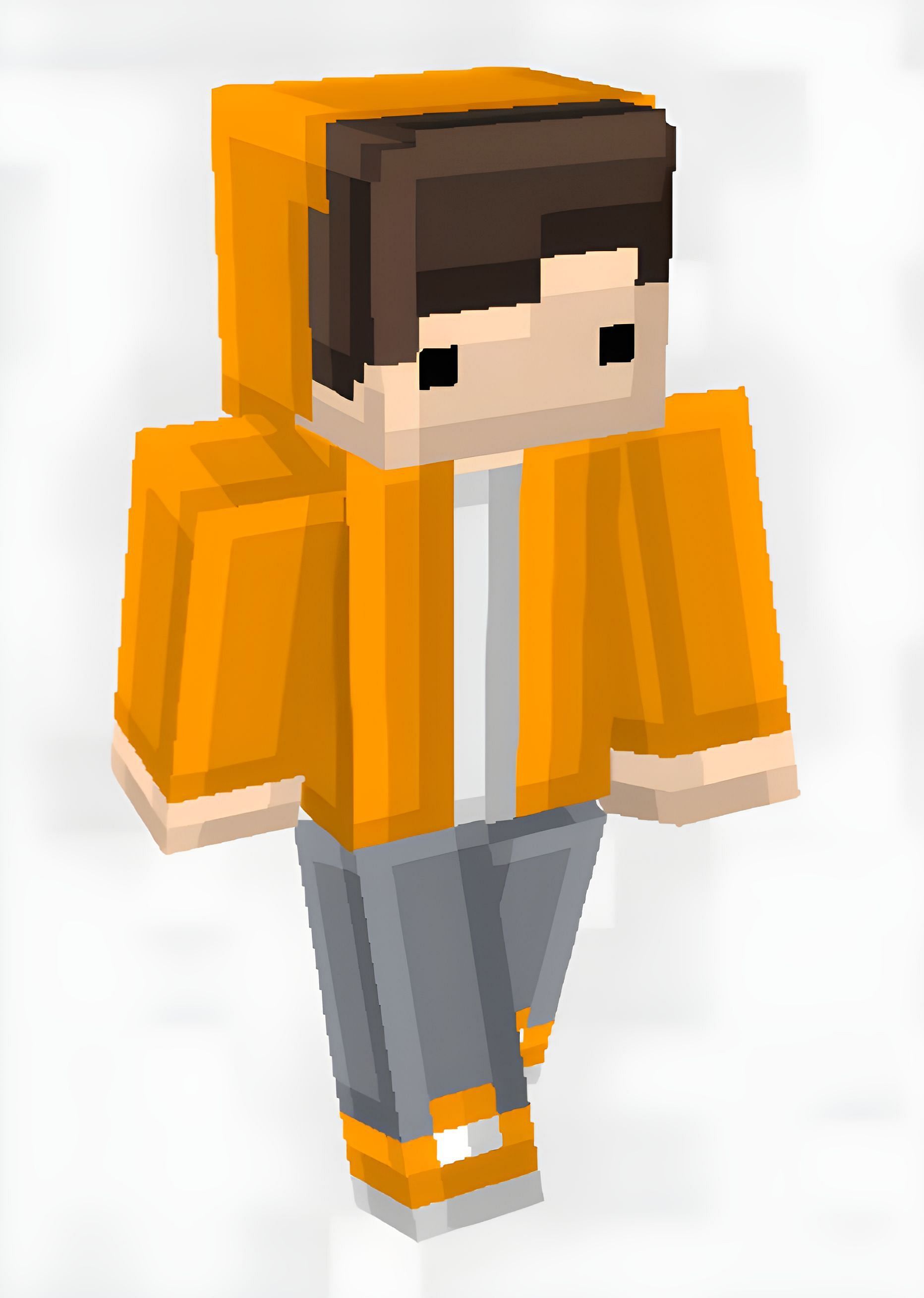 Orange Cartoon Boy (Image via SkinsMC)