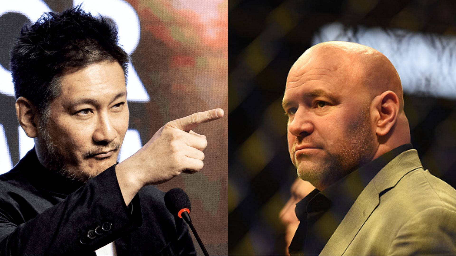 [Photo Credits: apmma.net and Getty] Chatri Sityodtong and Dana White