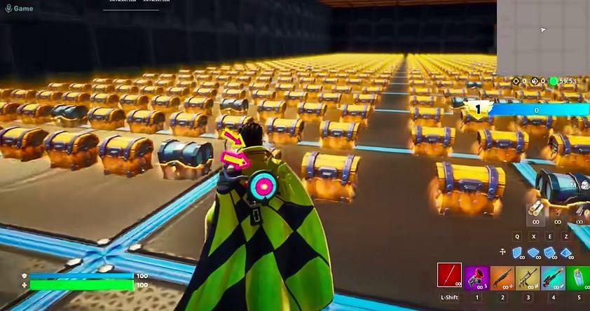 Chest room (Image via Glitch King on YouTube)