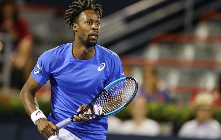 Monfils was error-prone with his groundstrokes against Novak Djokovic