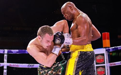 Anderson Silva (right) vs. Bruno Machado (left)