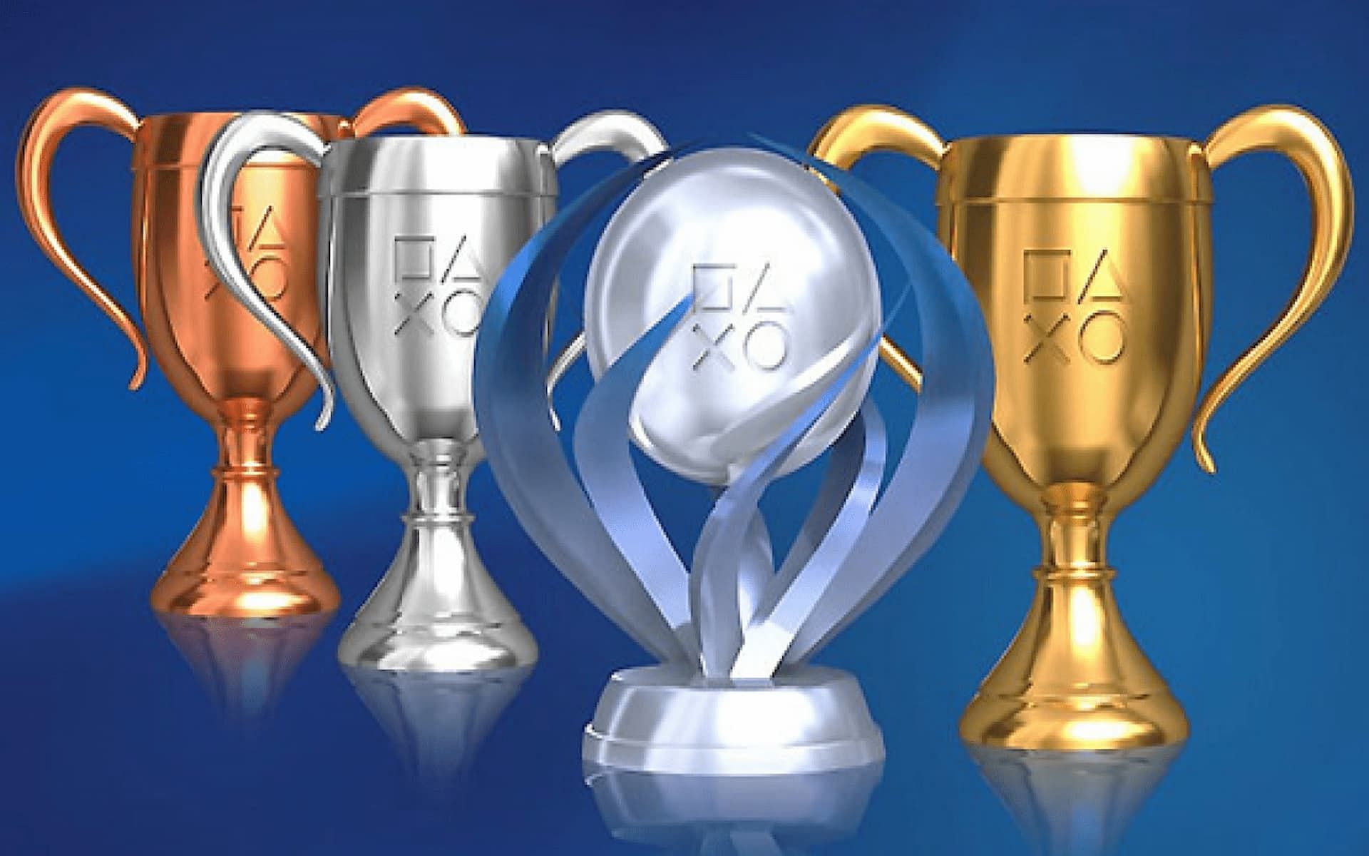 A look at the Trophies players can earn through their PlayStation games (Image via Sony)
