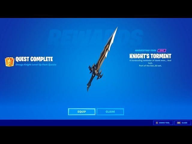 All 7 Omega Knight level up tokens in Fortnite Chapter 3 Season 2