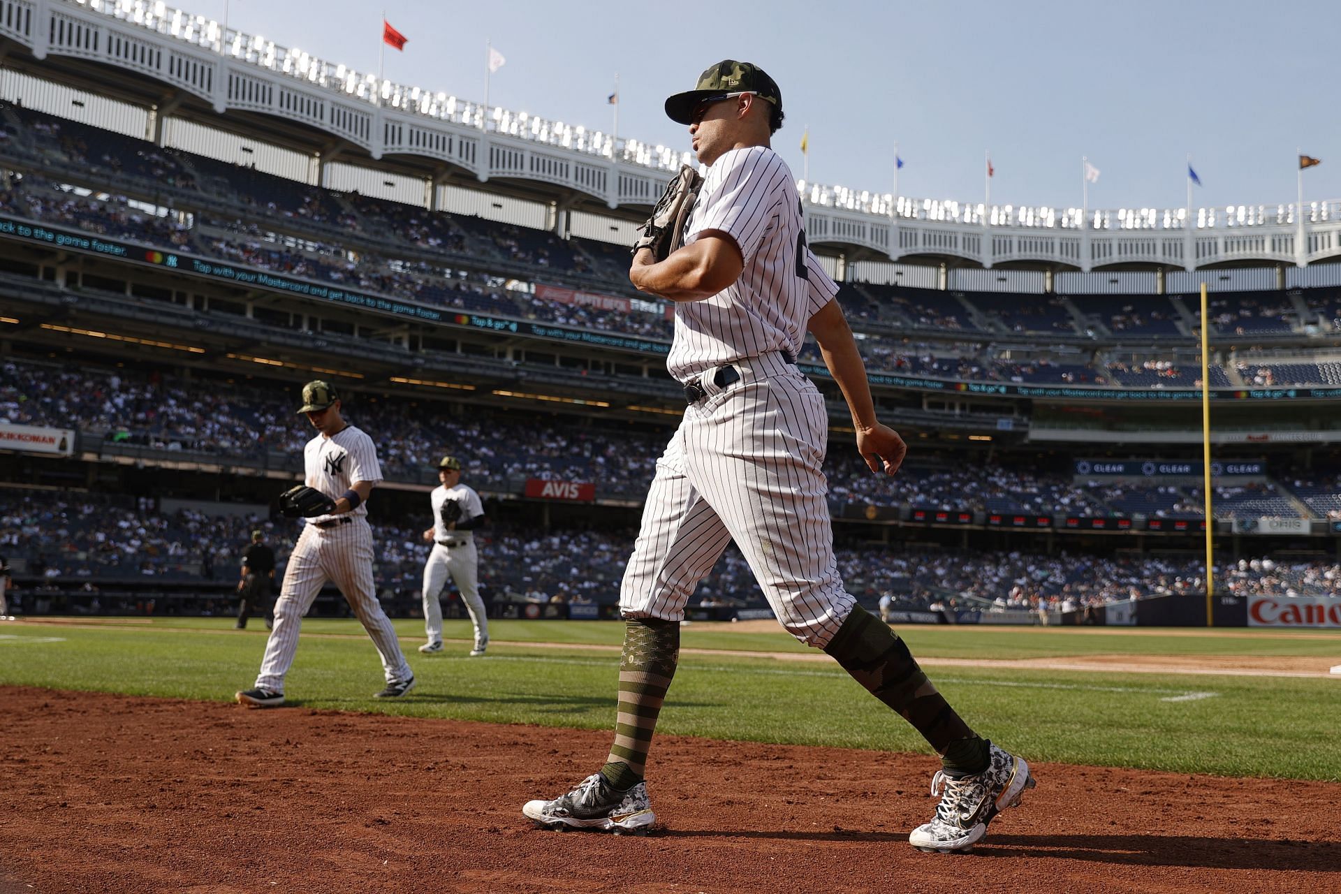 Chicago White Sox v New York Yankees - Through 35 games, Giancarlo Stanton has clobbered 11 home runs and owns a slugging percentage of .685 this month.