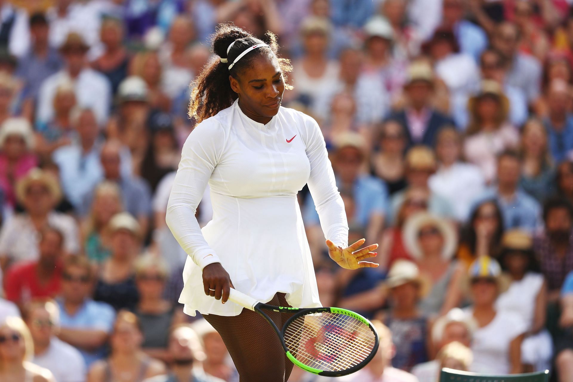 Serena Williams during the Wimbledon 2018 Championships