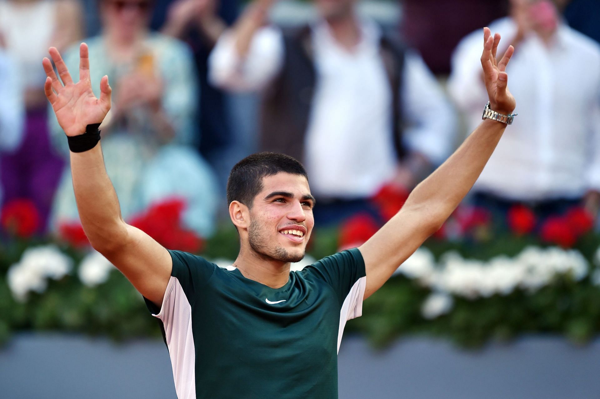 Carlos Alcaraz beat the World No. 1 in a scintillating semi-final encounter