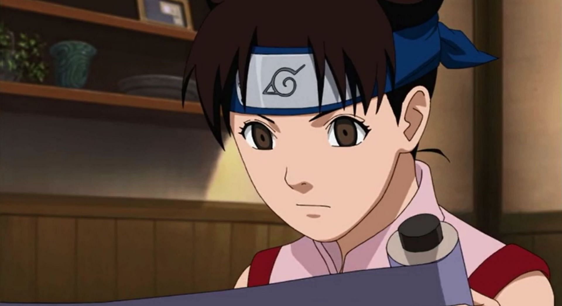 Tenten in the anime (Image via Studio Pierrot)