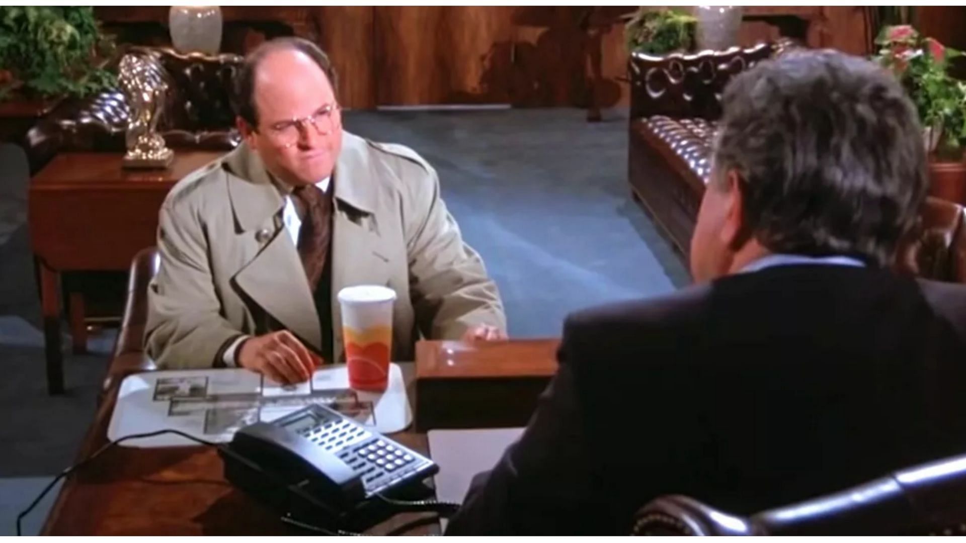 George Costanza gets a job with the New York Yankees.