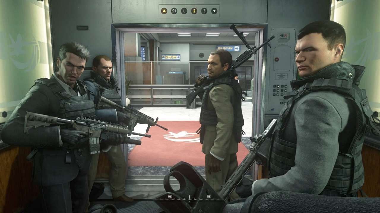 Call of Duty Modern Warfare 2 had one of the nastiest scenes in the history of video games (Image via Activision)