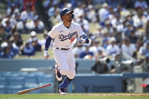 The Los Angeles Dodgers' Mookie Betts