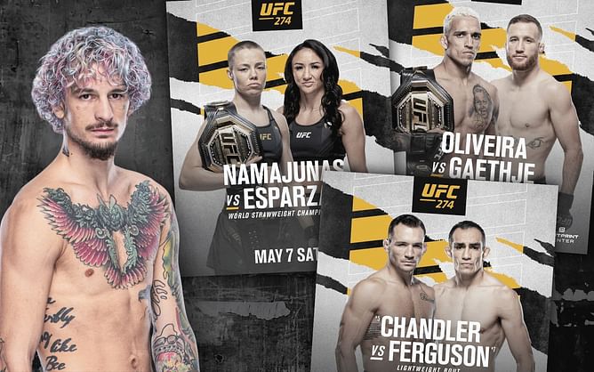 "That's a f**king toss-up" - Sean O'Malley makes his picks for title fights and Michael Chandler vs. Tony Ferguson at UFC 274