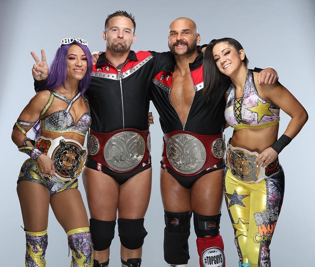Sasha Banks and current AEW stars FTR are close friends