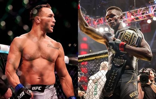 Michael Chandler (left) & Israel Adesanya (right)